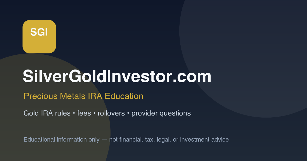SilverGoldInvestor gold and silver tools and calculators